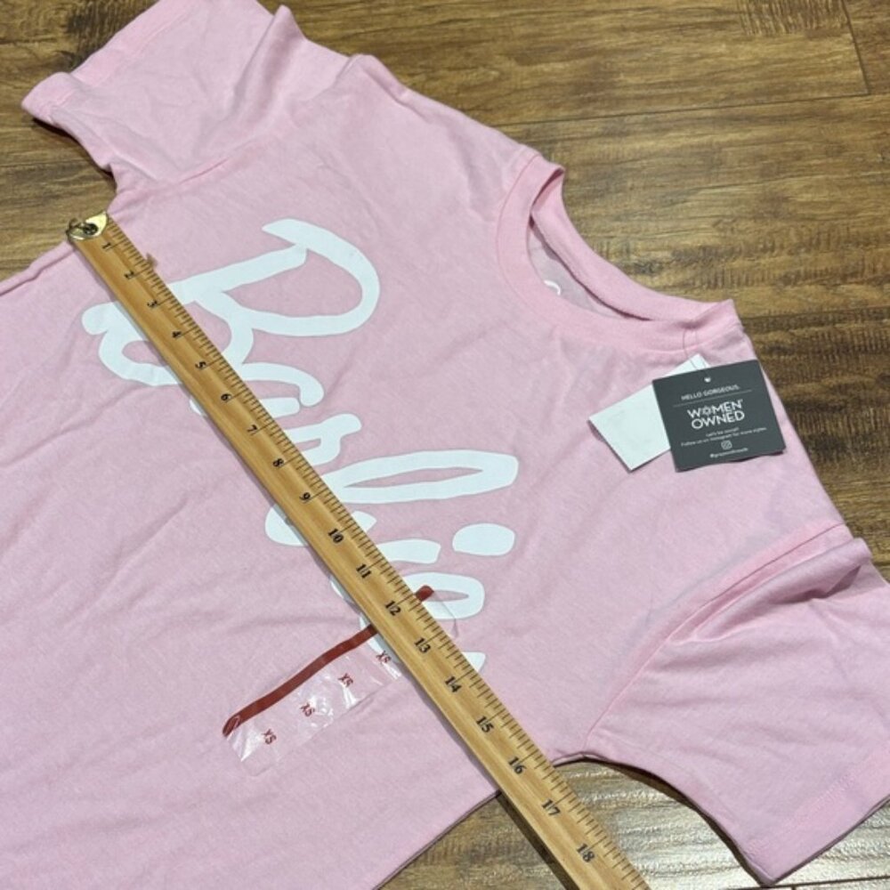 Barbie Light Pink short sleeve T-shirt size xs - Picture 4 of 9